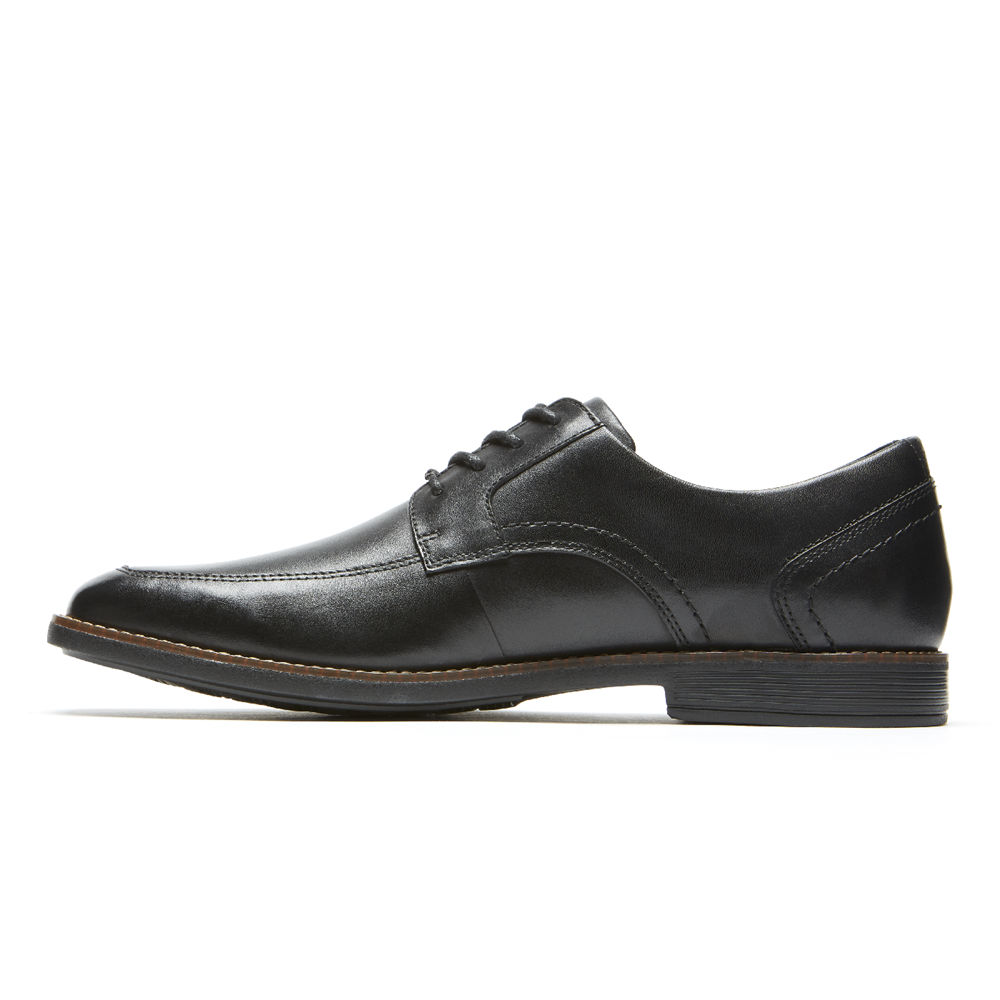 Rockport Oxfords Herre Svart - Braylon Apron Toe - JKCN36790